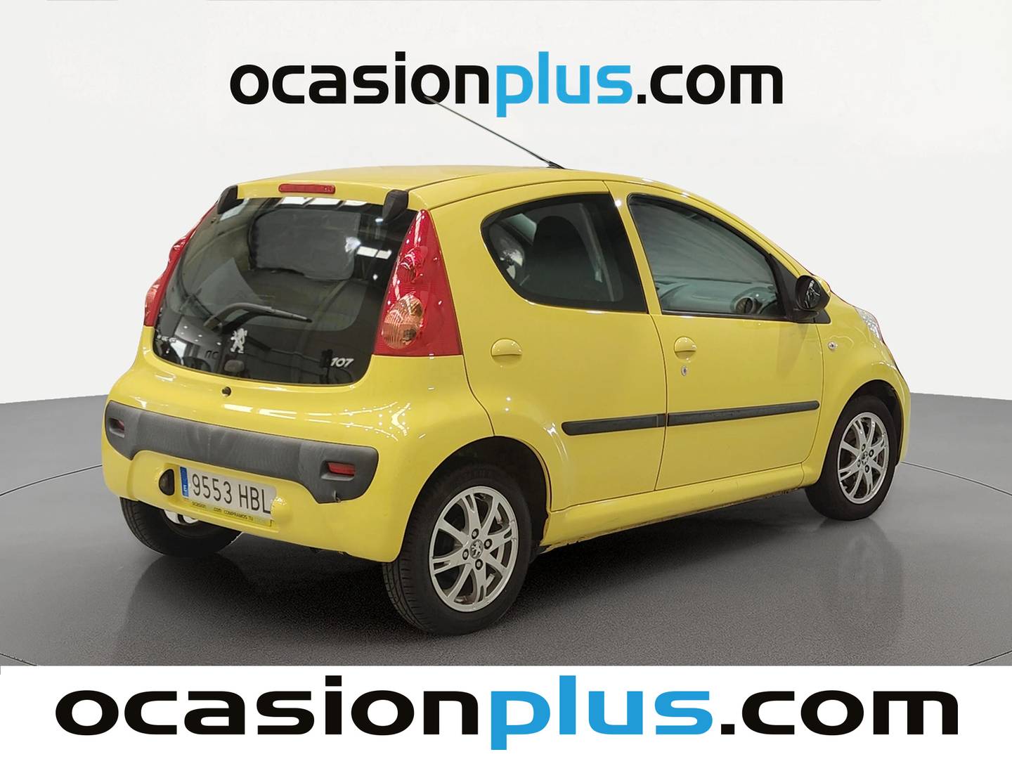 Foto trasera Peugeot 107 Peugeot 107 1.0i Urban (68 CV) izquierda
