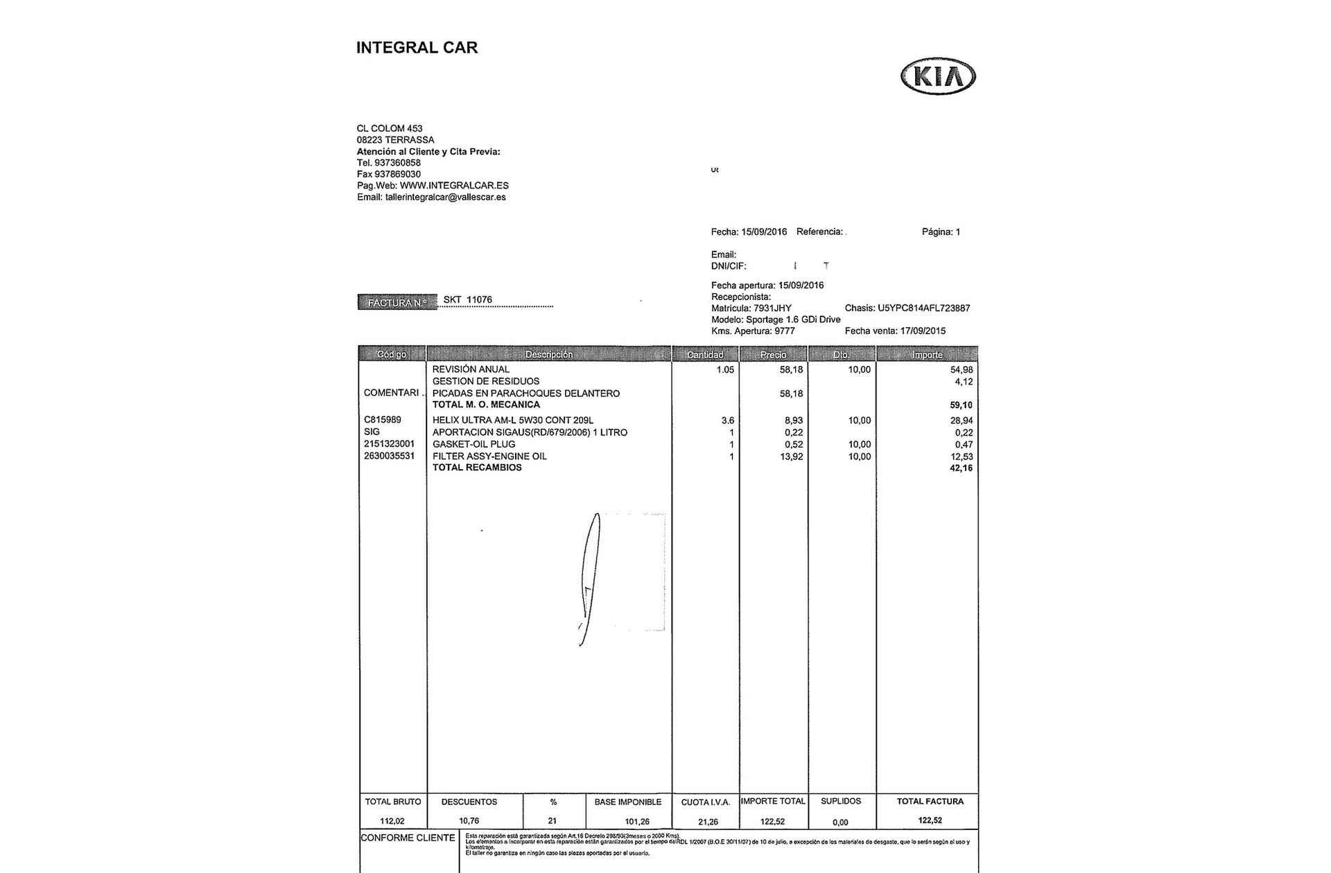 Kia Sportage 1.6 GDI Drive 4x2 - foto 16