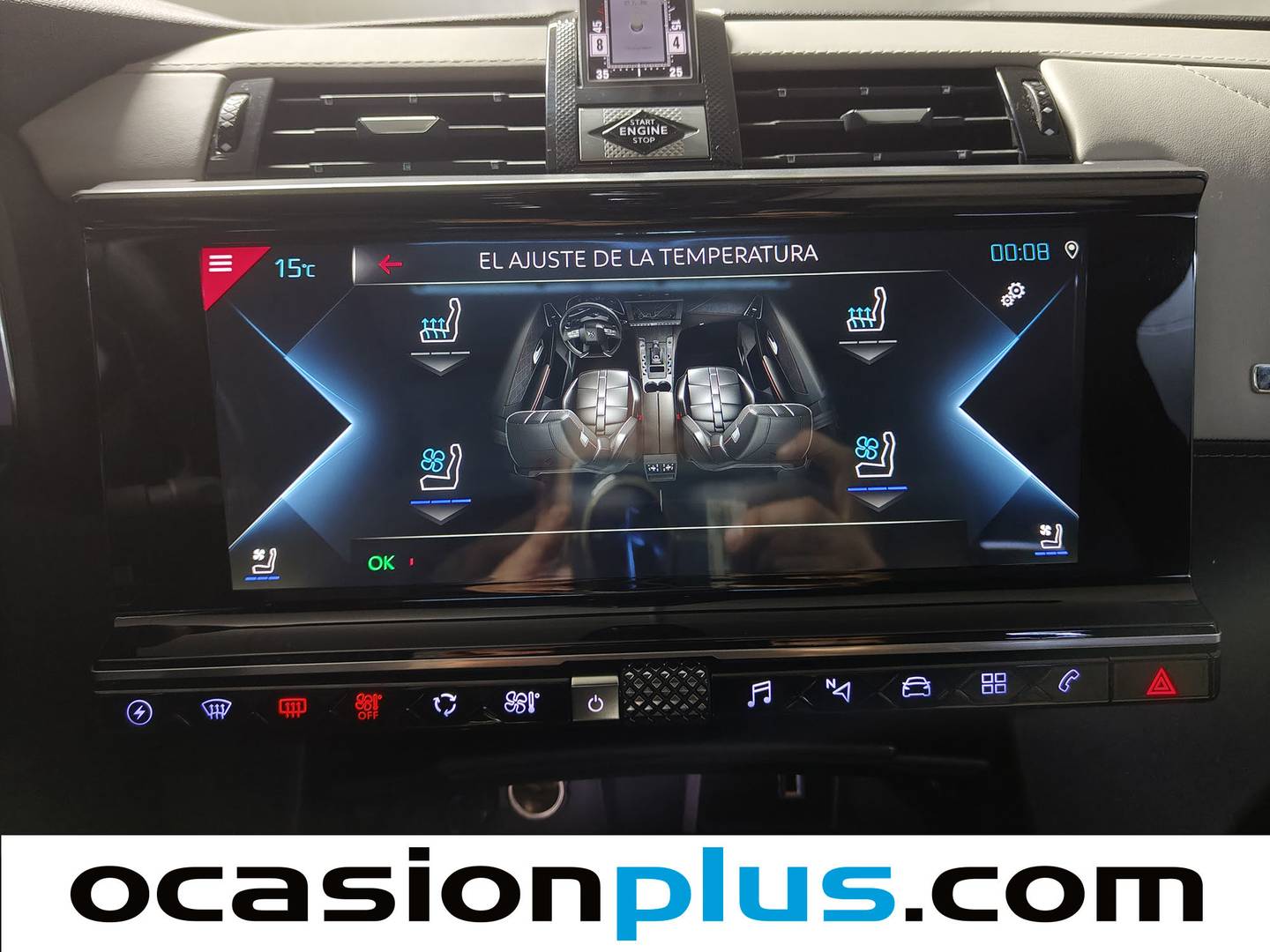 DS DS 7 Crossback DS DS7 Crossback E-Tense 225 Ligne Noire Auto (225 CV) de segunda mano