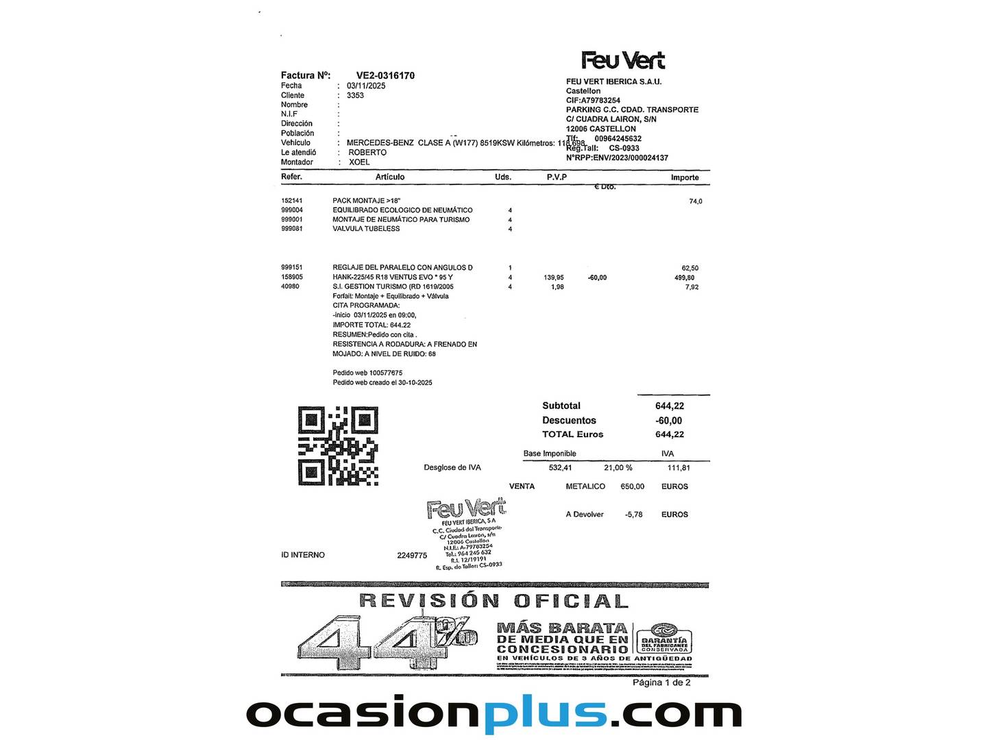 Foto Mercedes Clase A Mercedes-Benz Clase A 200 (163 CV) Pack AMG