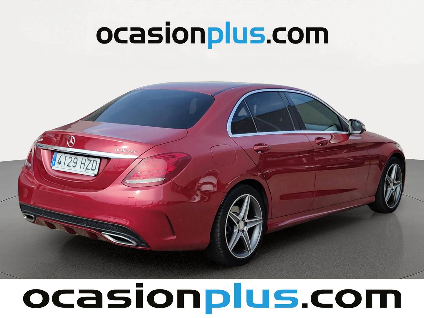 Foto trasera Mercedes Clase C Mercedes Clase C C 220 BlueTEC AMG Line (170 CV) izquierda