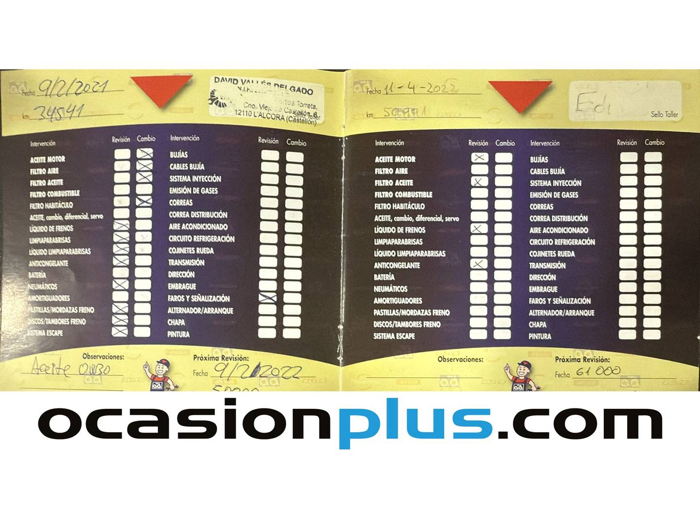 Foto del mantenimiento del Peugeot 208 Peugeot 208 PureTech 110 S&S Tech Edition (110 CV)