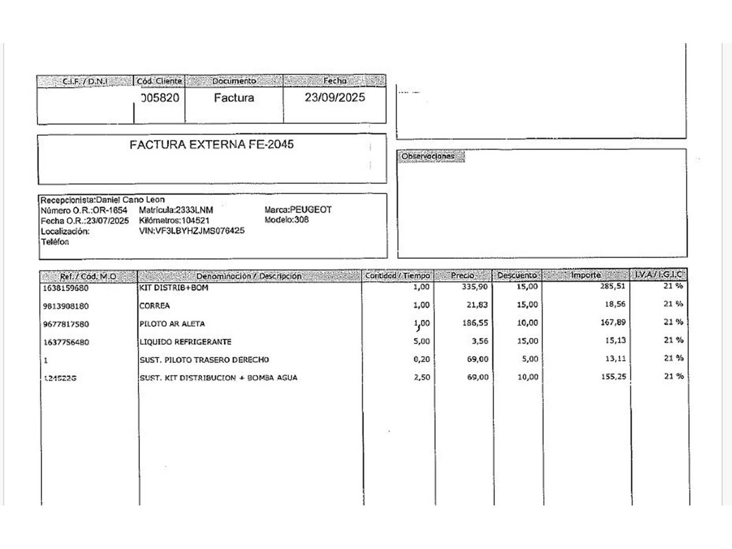 Foto Peugeot 308 Peugeot 308 Active Pack BlueHDi S&S (130 CV)