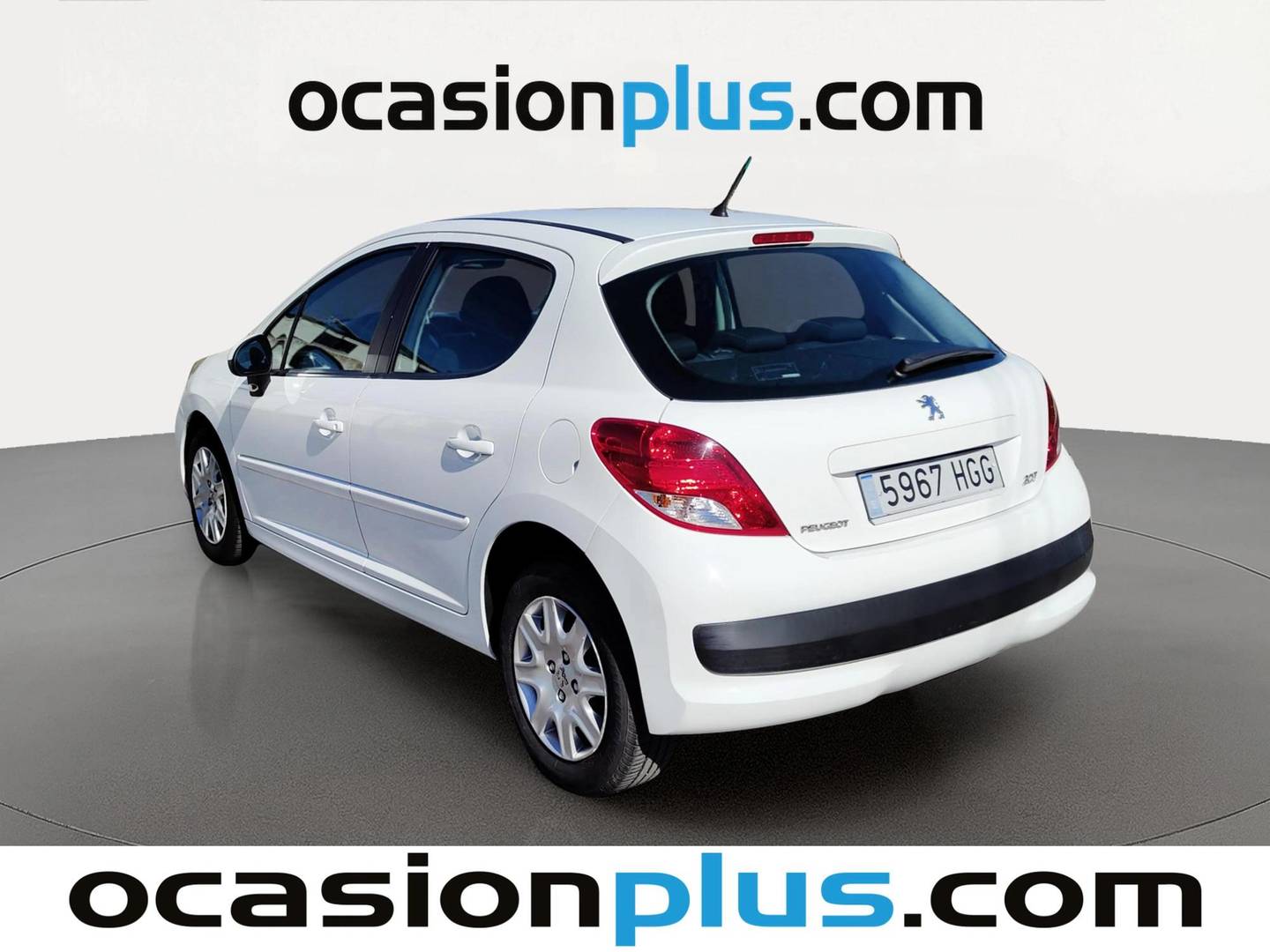 Foto trasera Peugeot 207 Peugeot 207 1.4 VTi Active (95 CV) izquierda