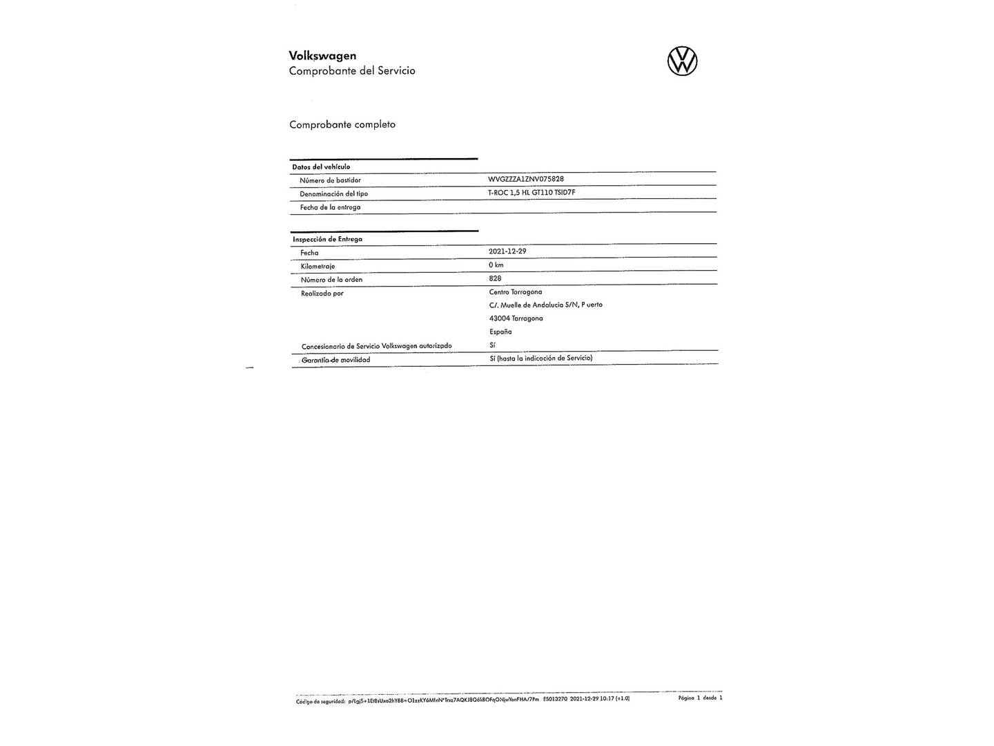 Foto Volkswagen T-Roc Volkswagen T-Roc Sport 1.5 TSI (150 CV) DSG