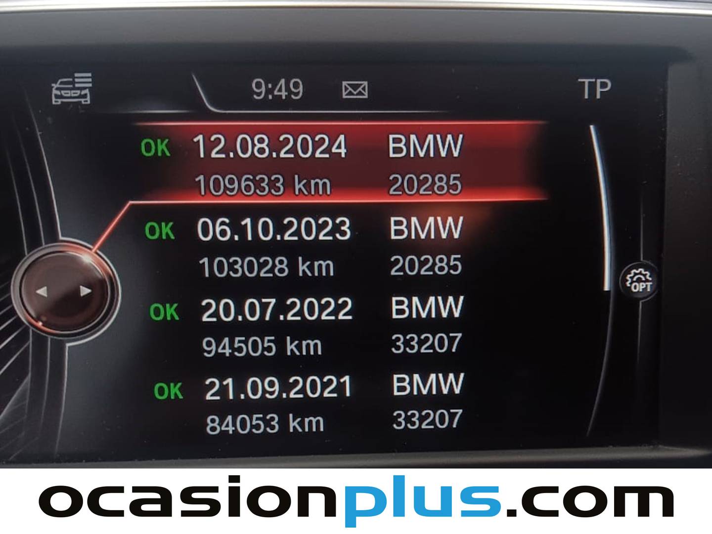 Foto del mantenimiento del BMW X1 BMW X1 sDrive18d (150 CV)