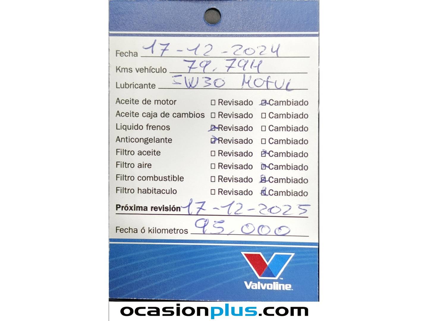 Foto del mantenimiento del Seat León Seat León 1.6 TDI S&S Style Visio Edition (115 CV)
