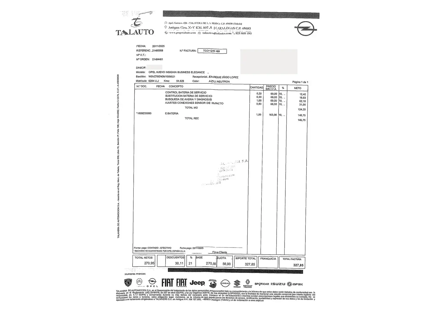 Foto Opel Insignia Opel Insignia GS Business Elegance 1.5D DVH AT8  (122 CV)