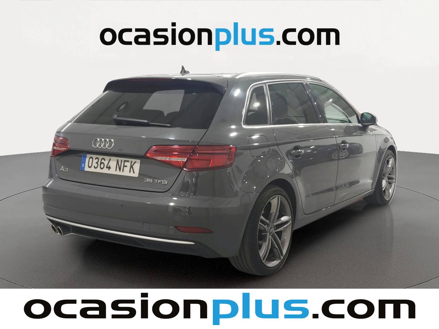 Foto trasera Audi A3 Audi A3 Sportback S line 35 TFSI (150 CV) S tronic Pack S-Line derecha