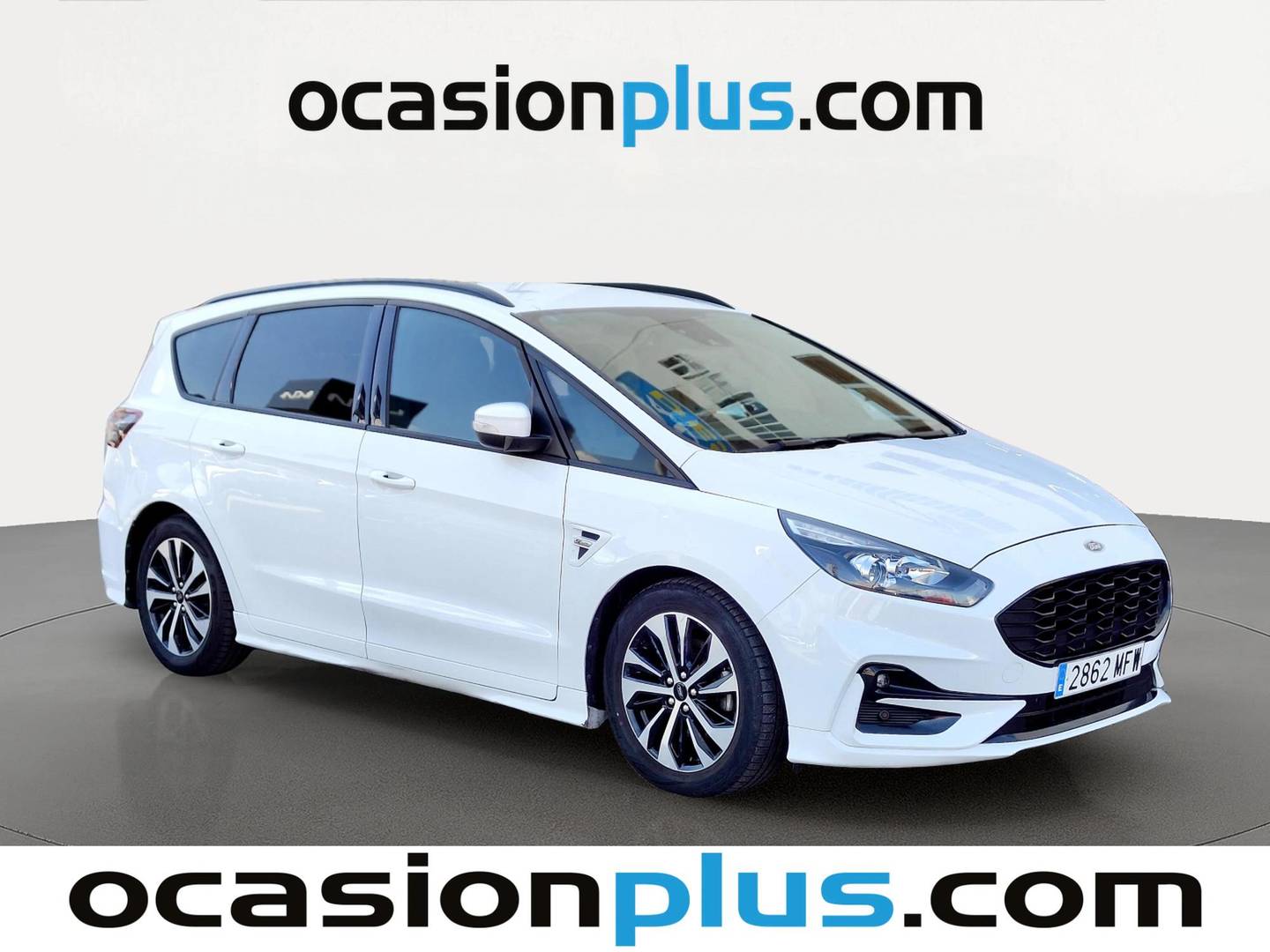 Foto delantera Ford S-MAX Ford S-Max 2.5 Duratec Atkinson FHEV ST-Line Auto (190 CV) 7 Plazas derecha