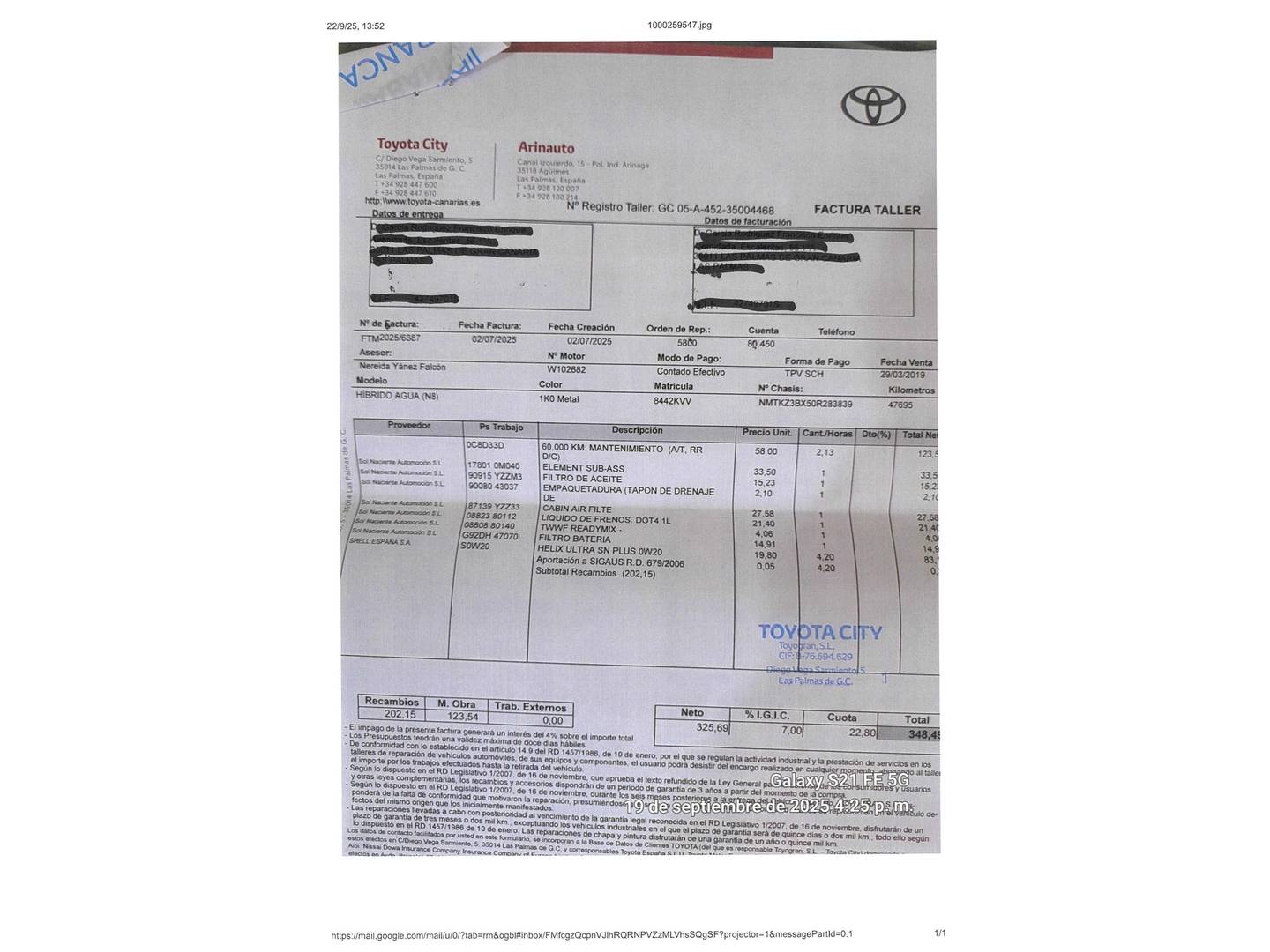 Foto Toyota C-HR Toyota C-HR 1.8 125H Dynamic Plus (122 CV)