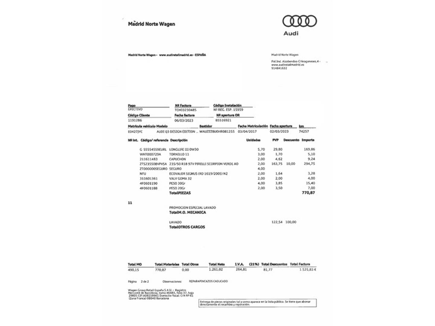 Foto Audi Q3 Audi Q3 2.0 TFSI quattro (180 CV) S tronic