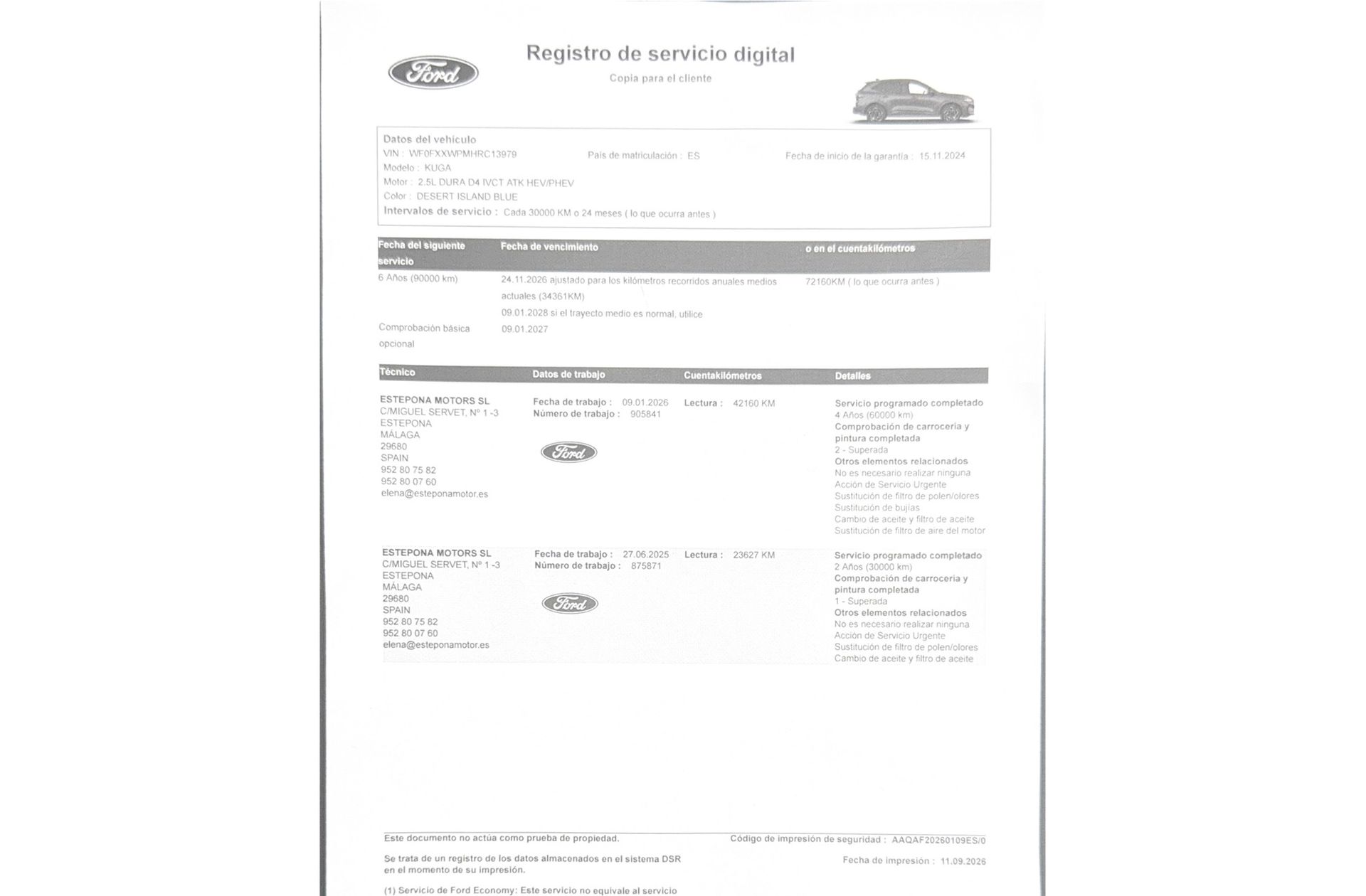 Ford Kuga 2.5 Duratec PHEV ST-Line X - foto 24
