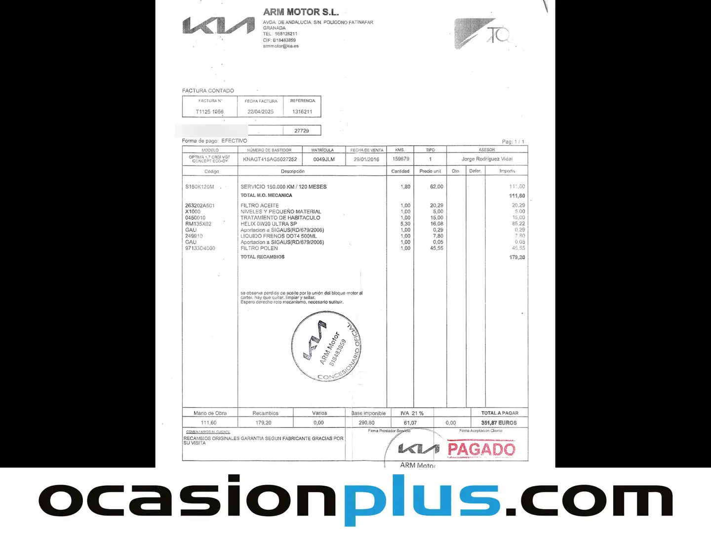 Foto KIA Optima Kia Optima 1.7 CRDi VGT Eco-Dynamics Concept (141 CV)