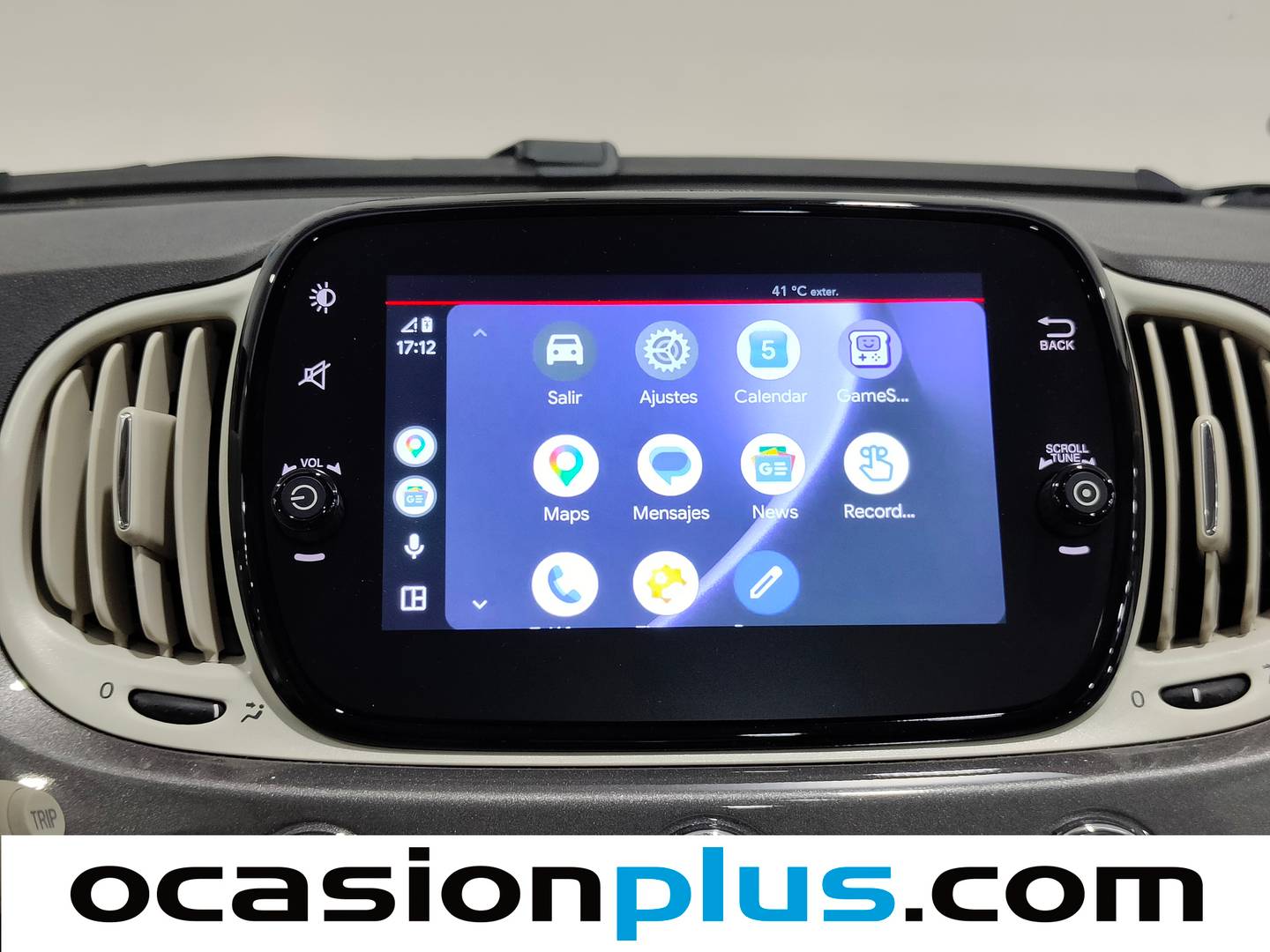 Equipamiento del Fiat 500 Fiat 500 1.0 Hybrid Dolcevita (70 CV)