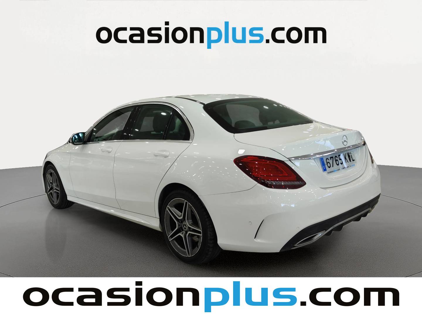 Foto trasera Mercedes Clase C Mercedes Clase C C 200 d  (160 CV) Pack AMG izquierda