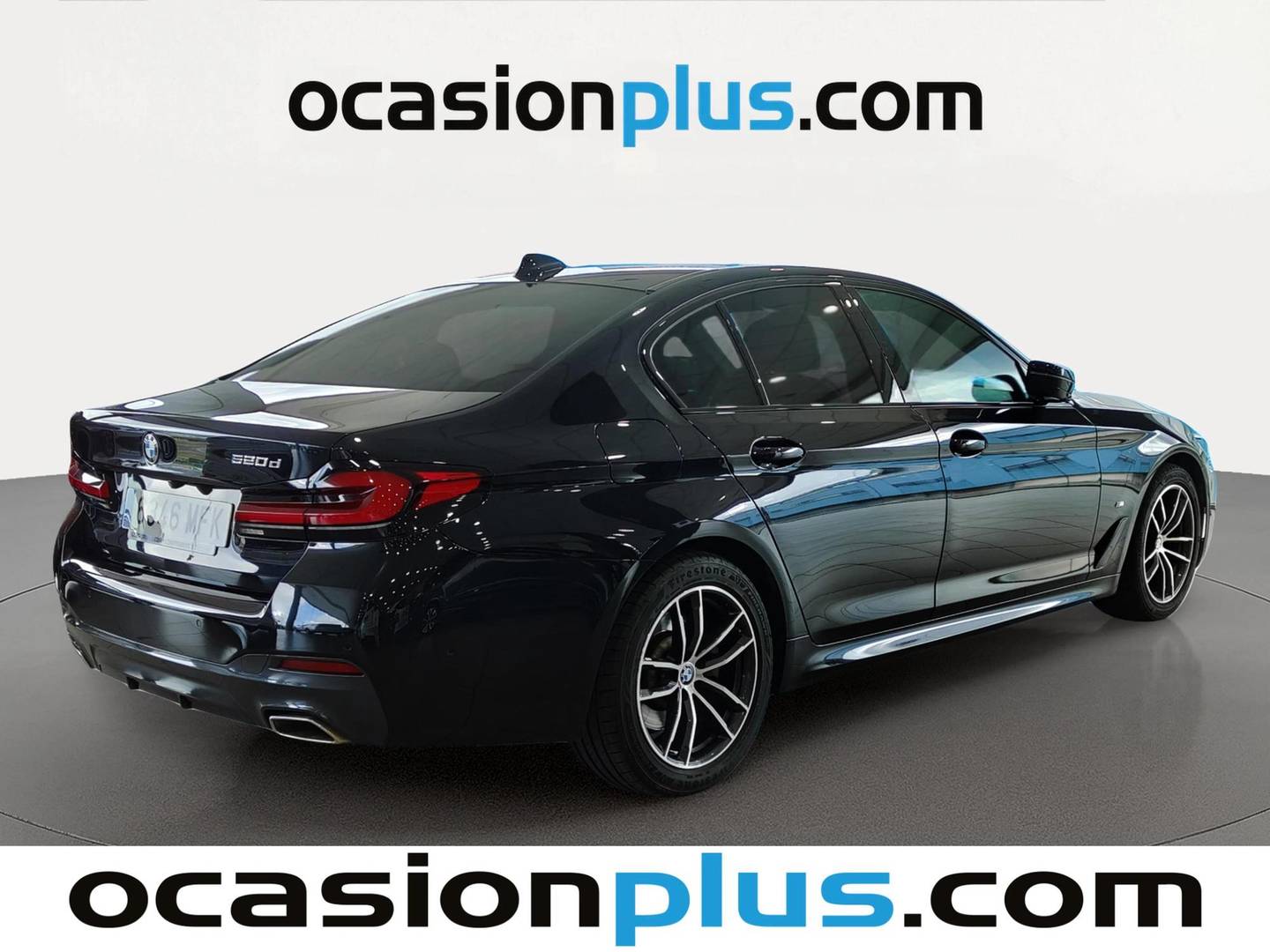 Foto trasera BMW Serie 5 BMW Serie 5 520d (190 CV) Pack M derecha