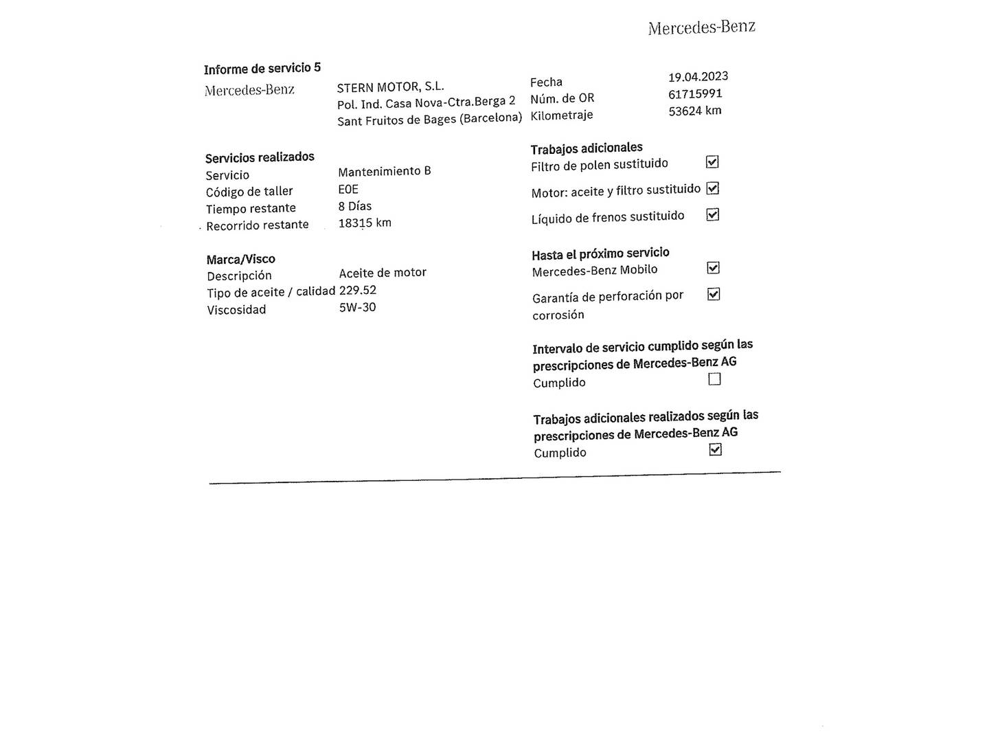 Foto Mercedes Clase E Mercedes-Benz Clase E E 200 (184 CV)