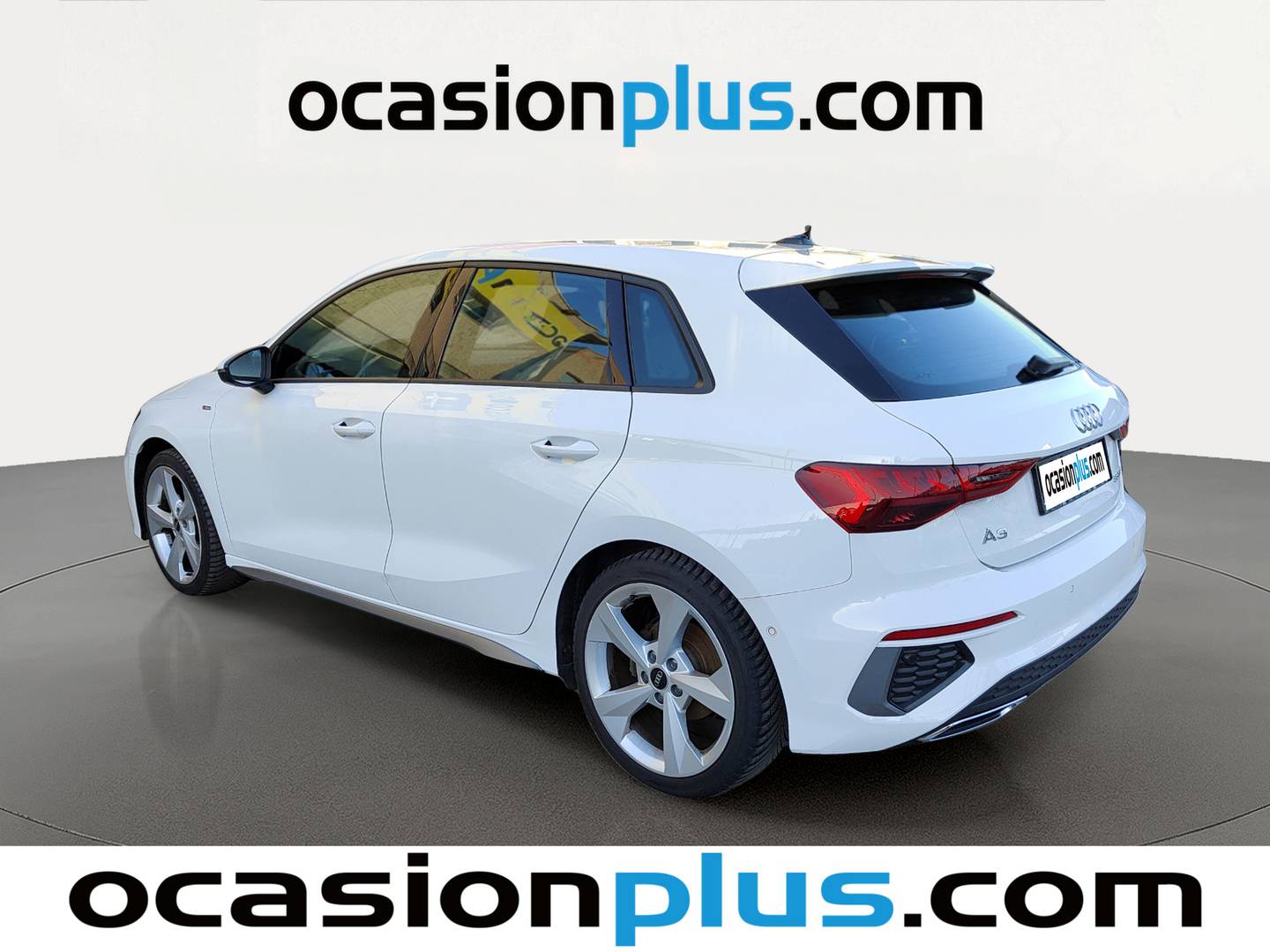Foto trasera Audi A3 Audi A3 Sportback S line 35 TFSI (150 CV) S tronic izquierda
