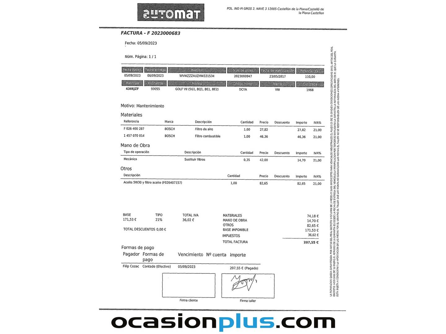 Foto Volkswagen Golf Volkswagen Golf Sport 2.0 TDI (150 CV) Pack R Line