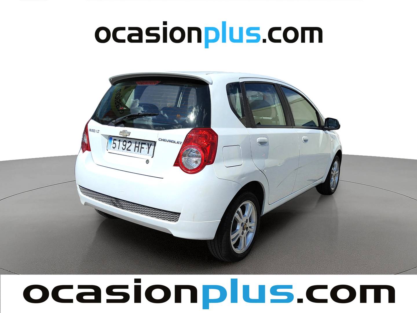 Foto trasera Chevrolet Aveo Chevrolet Aveo 1.4 16v LT (101 CV) derecha