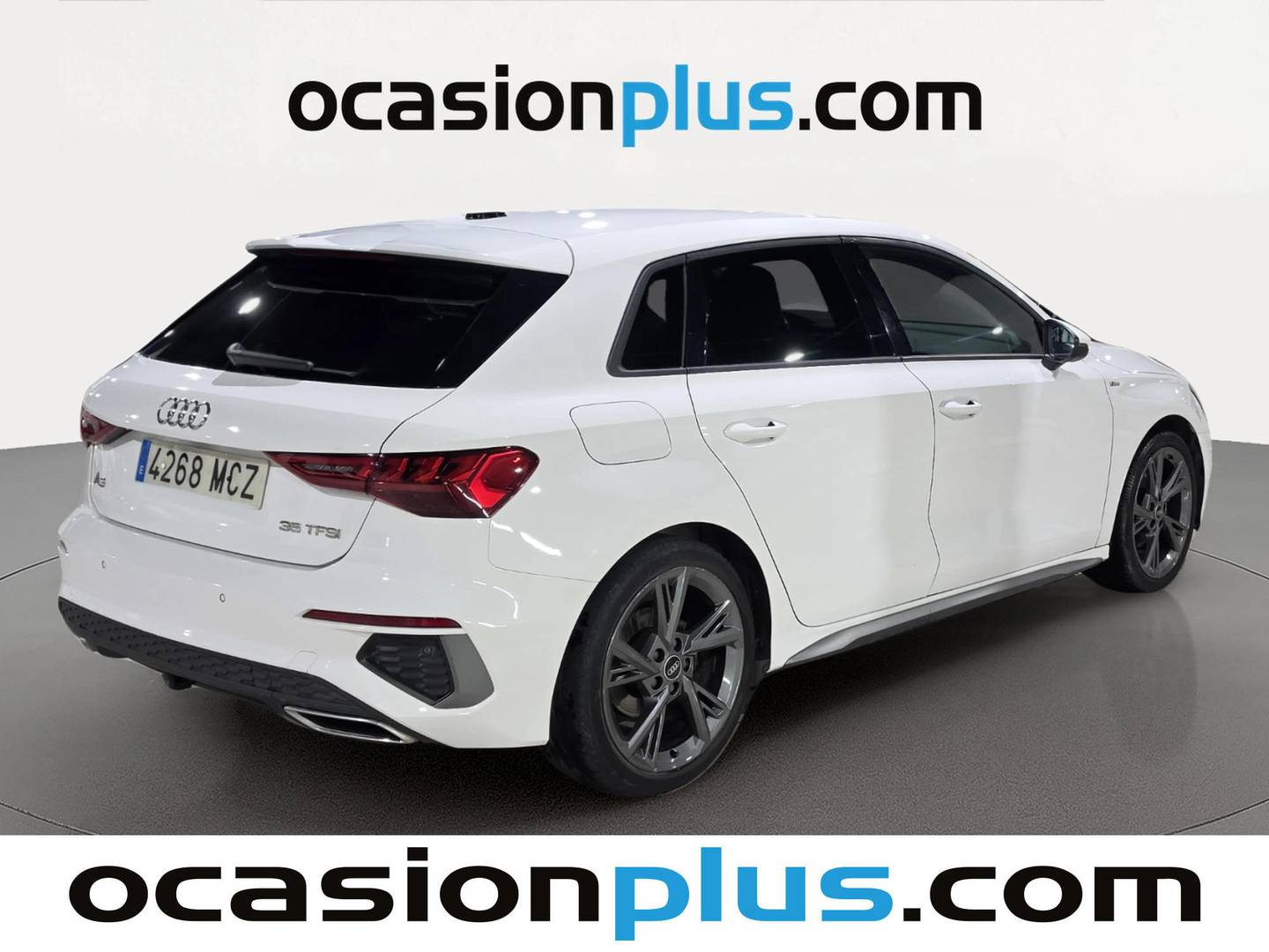 Foto trasera Audi A3 Audi A3 Sportback S line 35 TFSI (150 CV) derecha