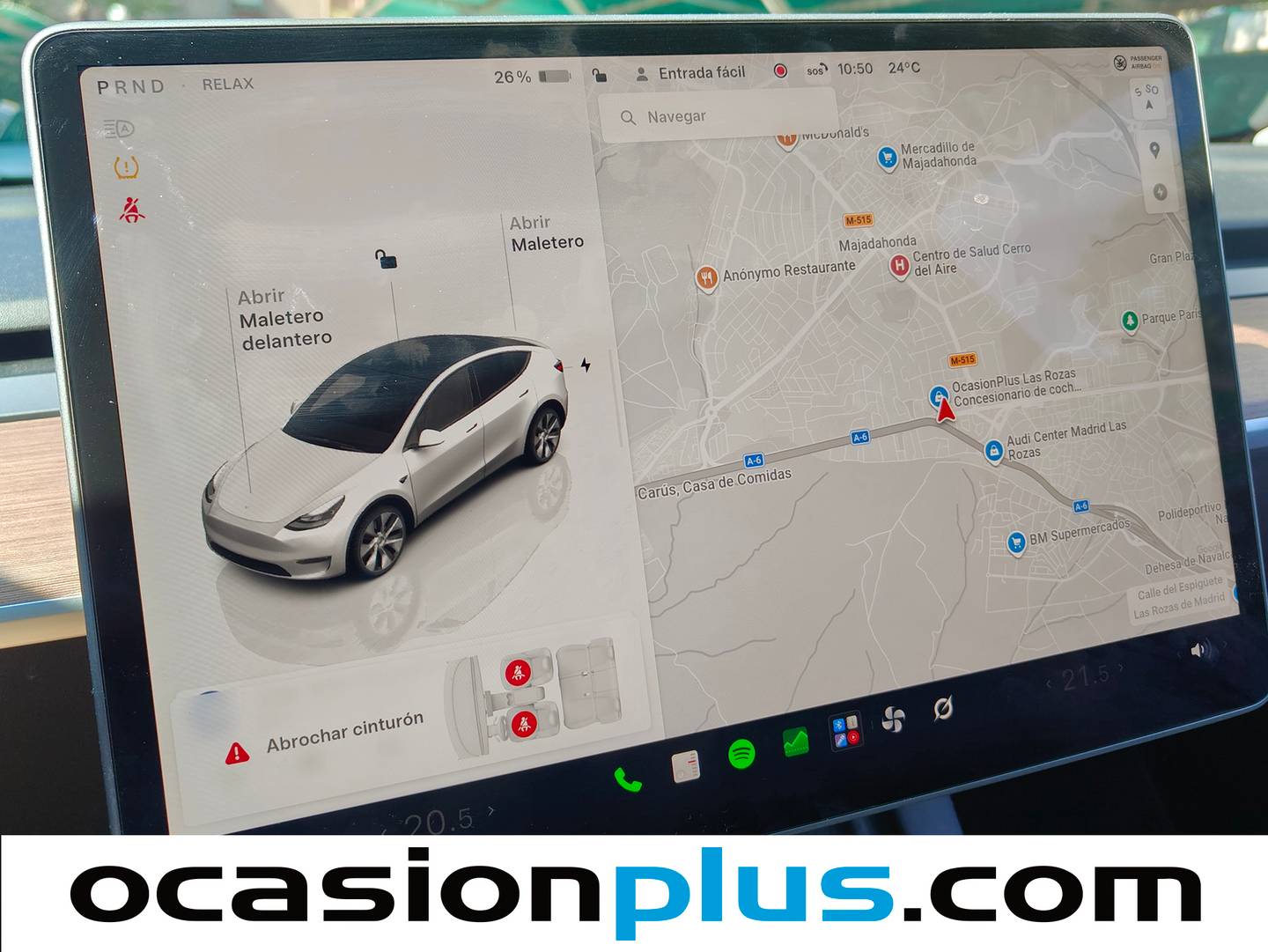 Equipamiento del Tesla Model Y Tesla Model Y Gran Autonomía 4WD (514 CV)