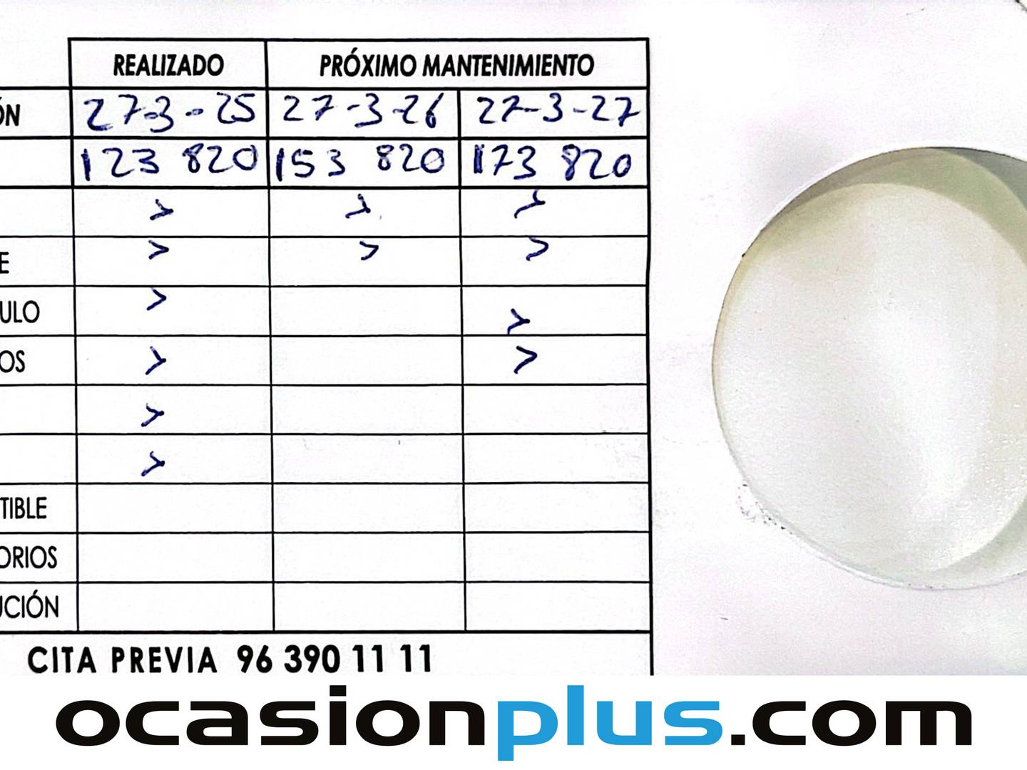 Foto del mantenimiento del Hyundai i30 Hyundai i30 1.4 CVVT Comfort (109 CV)