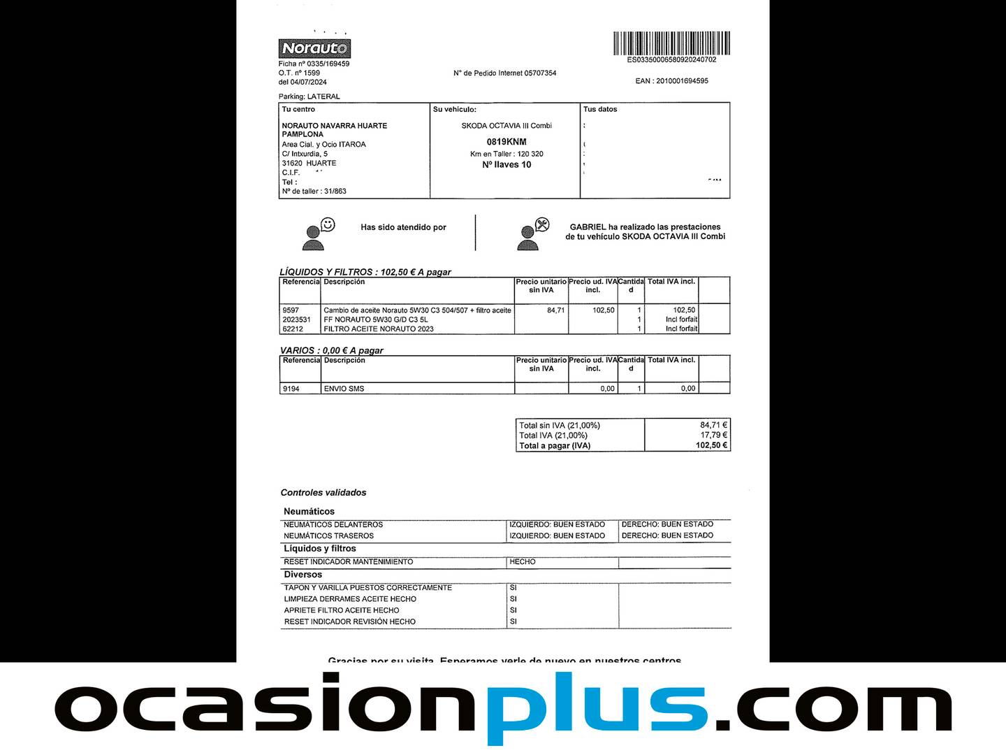 Foto Skoda Octavia Skoda Octavia 1.4 TSI Like  (150 CV)