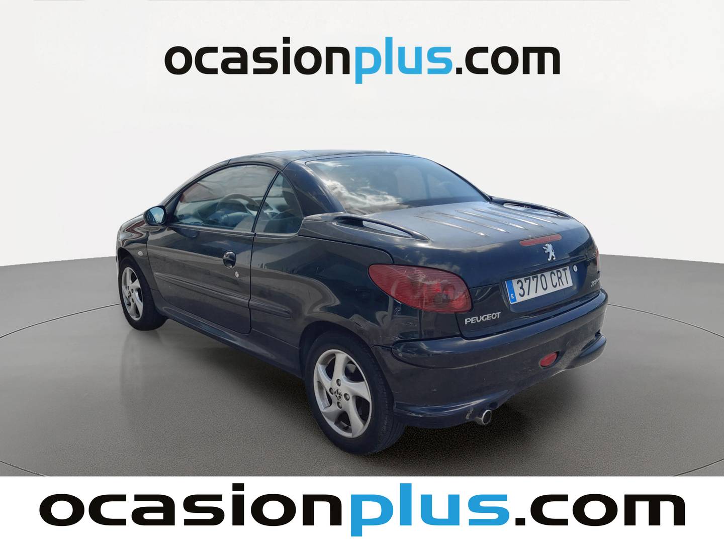 Foto trasera Peugeot 206 Peugeot 206 CC CC Cabrio 1.6  (110 CV) izquierda