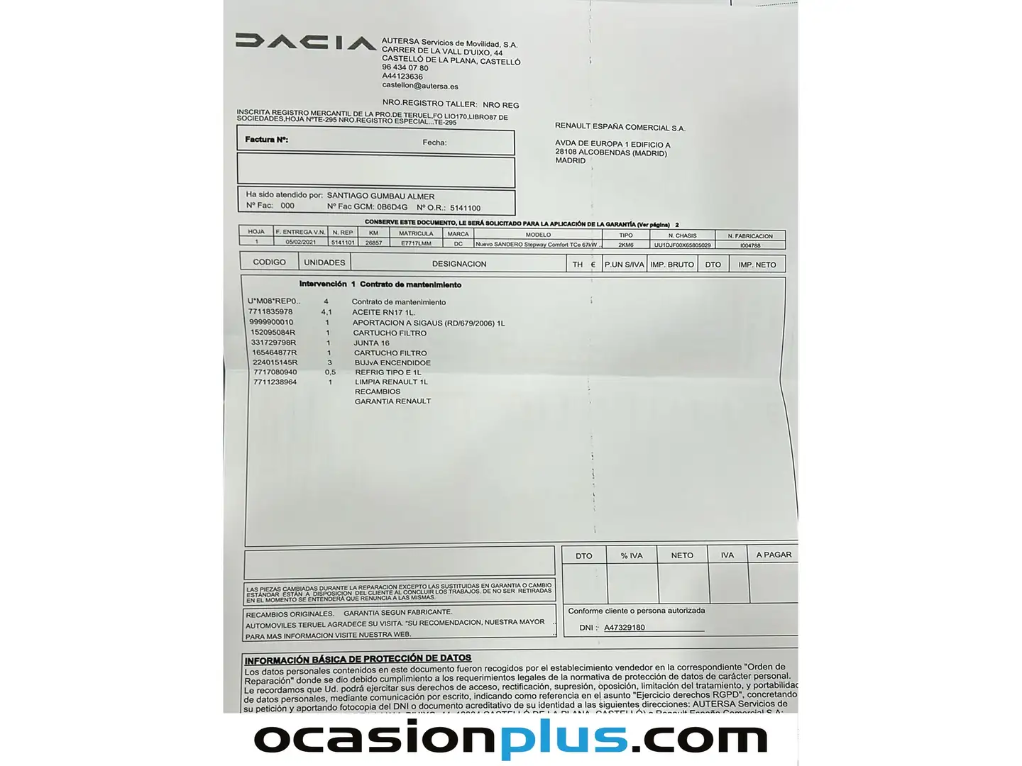 Foto Dacia Sandero Dacia Sandero Stepway Comfort TCe (91 CV)