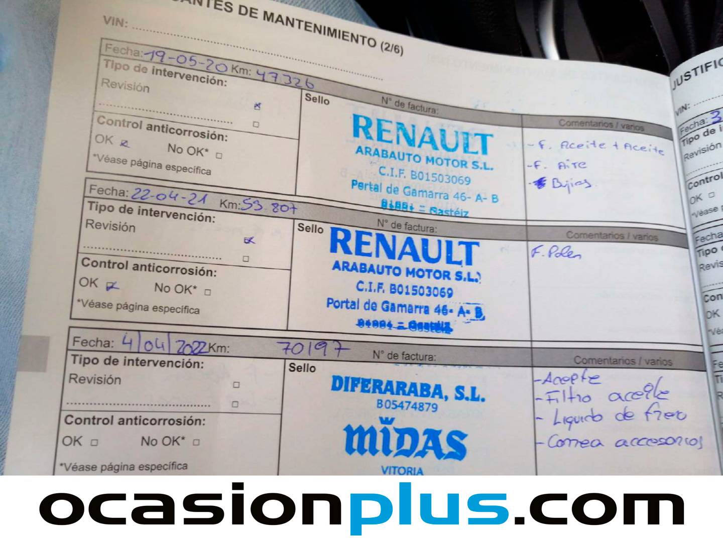 Foto del mantenimiento del Renault Mégane Renault Megane GT Energy TCe (205 CV) EDC