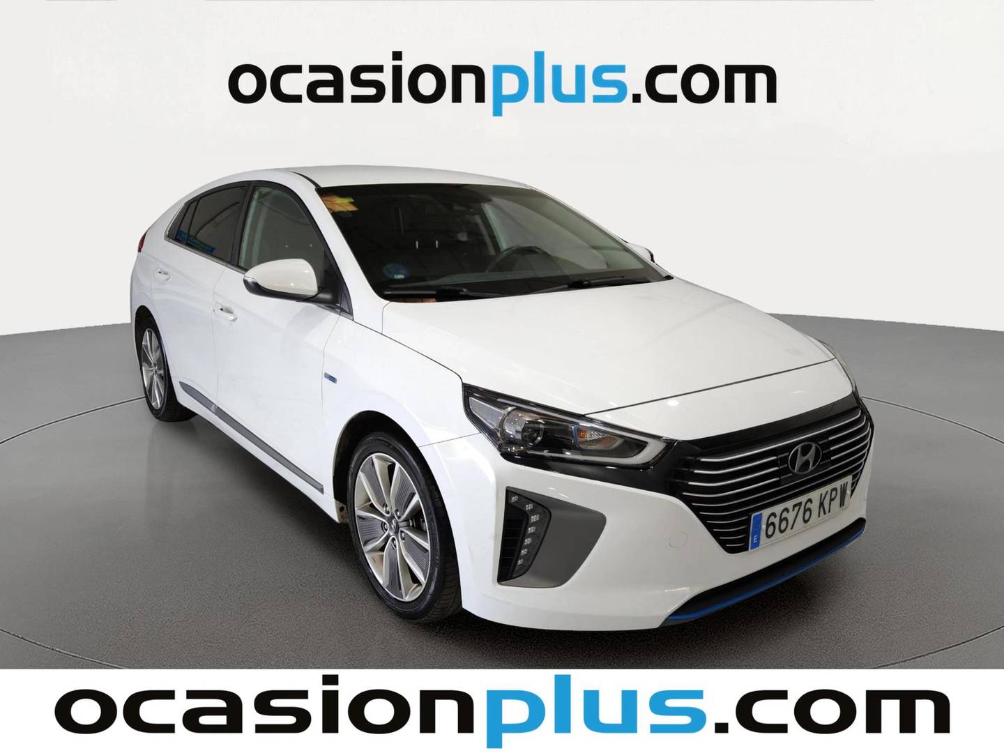 Foto delantera Hyundai IONIQ Hyundai Ioniq 1.6 GDI HEV Tecno DCT (141 CV) derecha