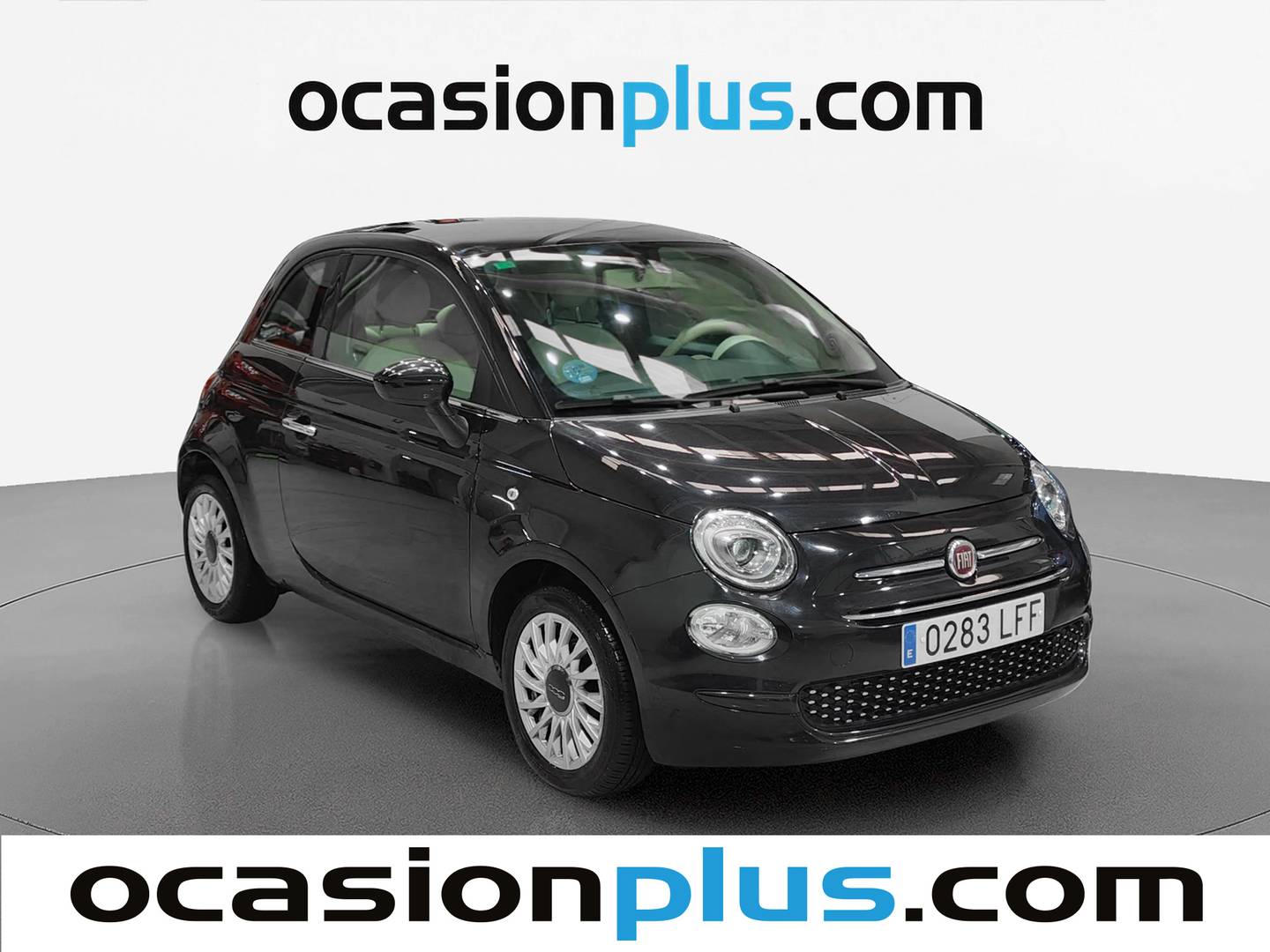 Foto delantera Fiat 500 Fiat 500 1.2 8v Lounge (69 CV) derecha