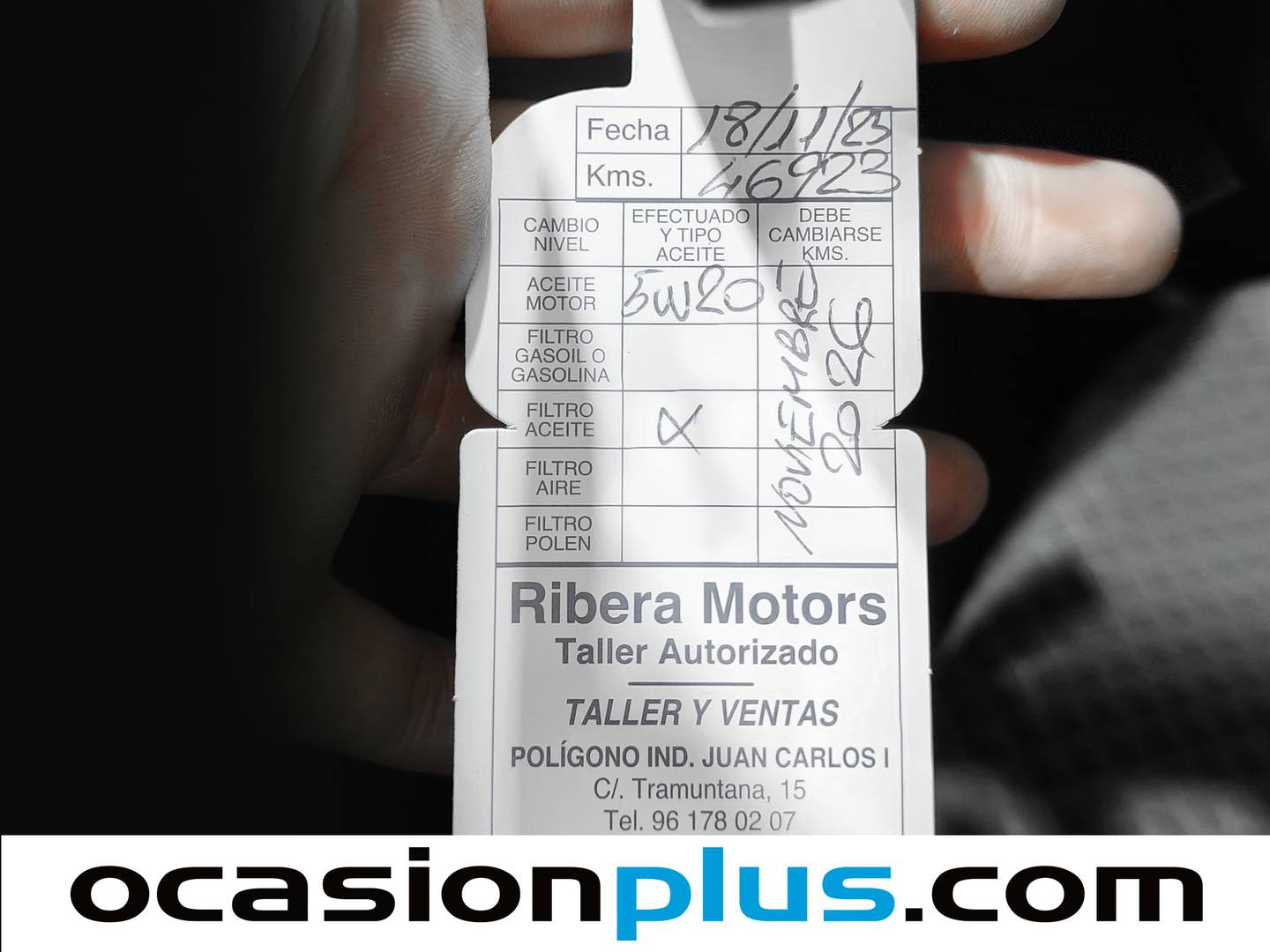 Foto del mantenimiento del Ford Tourneo Courier Ford Tourneo Courier 1.0 EcoBoost Titanium (100 CV)