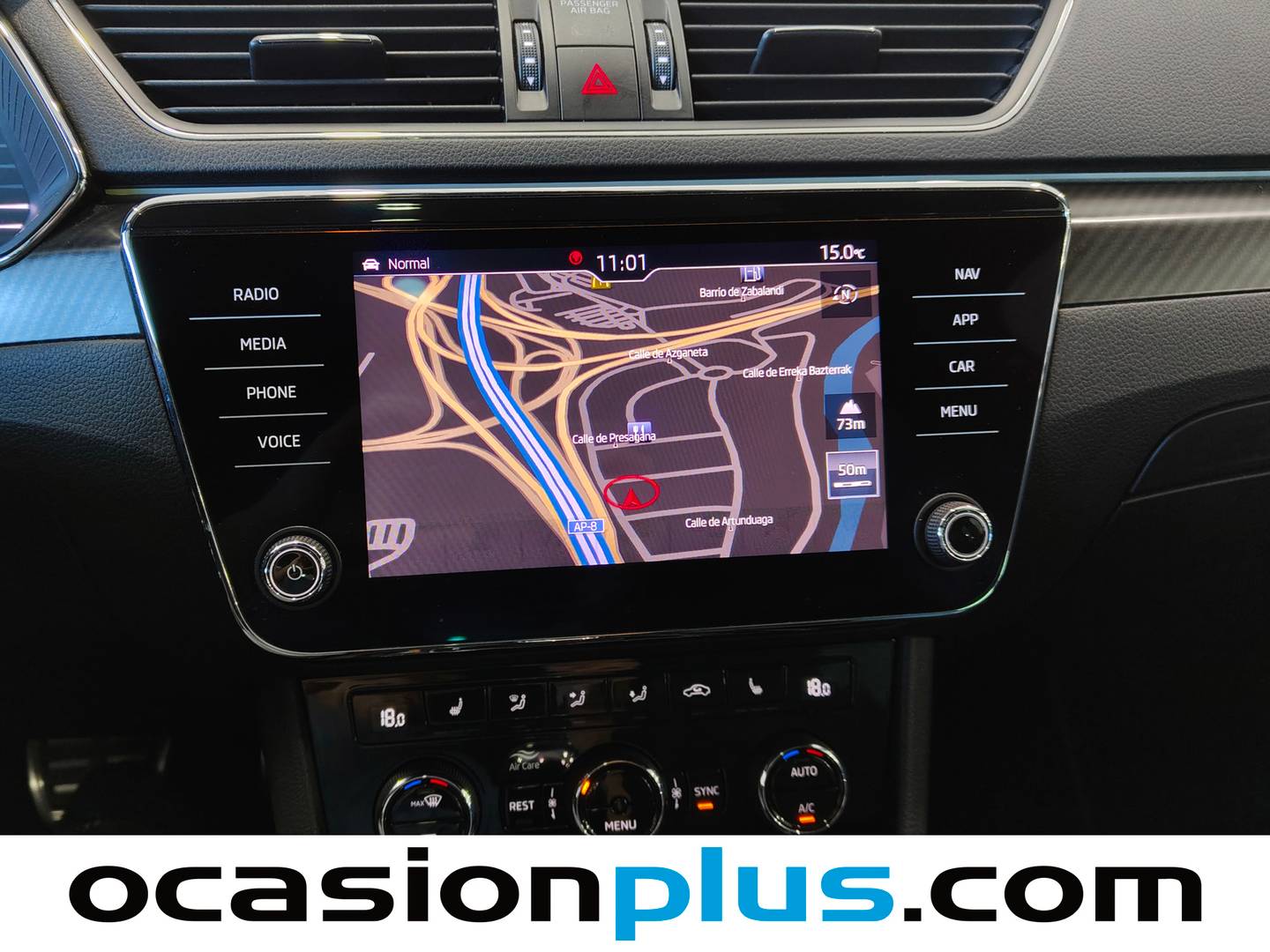 Extras del Skoda Superb Skoda Superb 2.0 TDI Sportline DSG (190 CV)