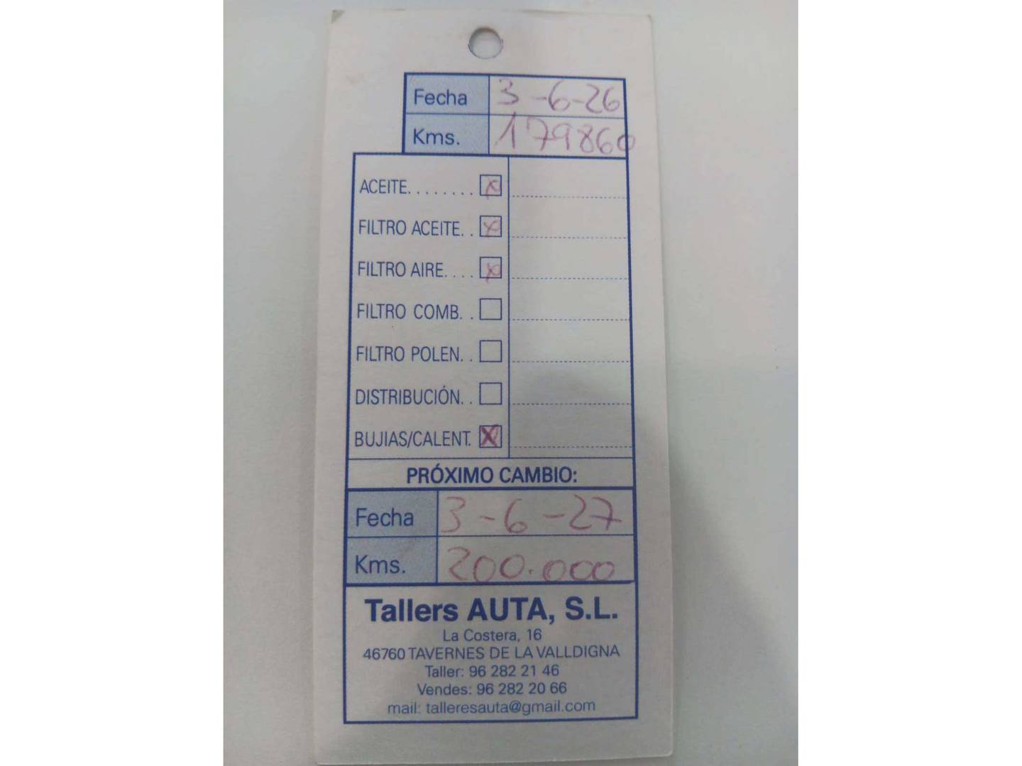 Foto del mantenimiento del Nissan QASHQAI Nissan Qashqai DIG-T 115 Acenta 4x2 XTronic (115 CV)