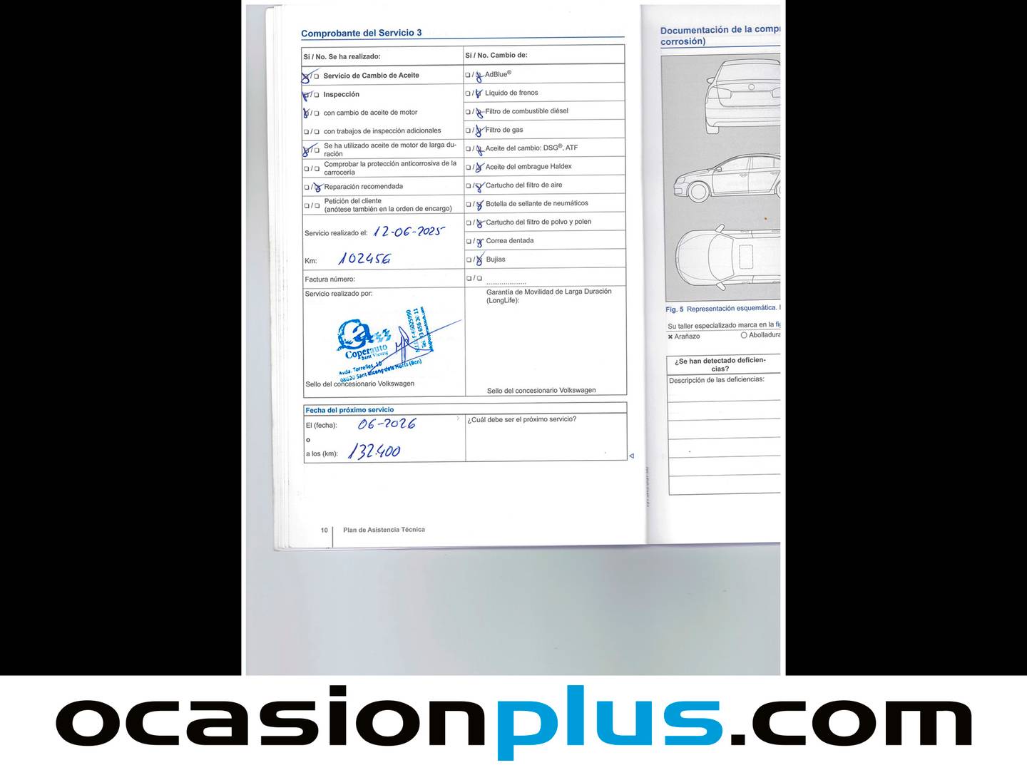Foto del mantenimiento del Volkswagen Golf Volkswagen Golf Edition 1.6 TDI BMT  (105 CV)