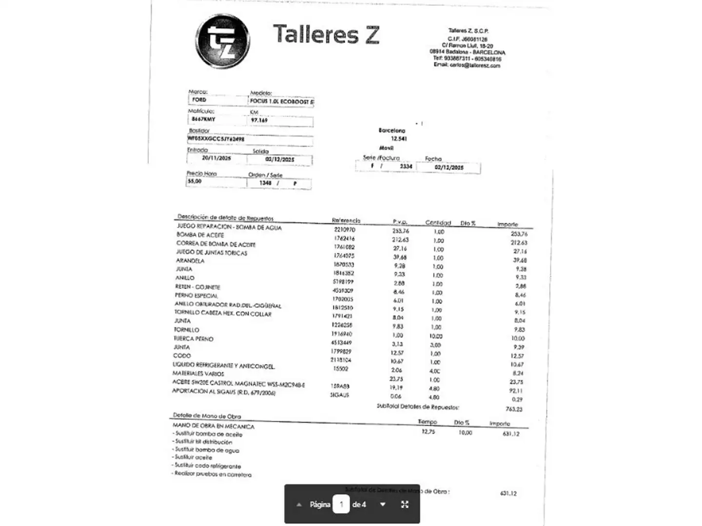 Foto Ford Focus Ford Focus 1.0 Ecoboost S&S ST-Line (125 CV)