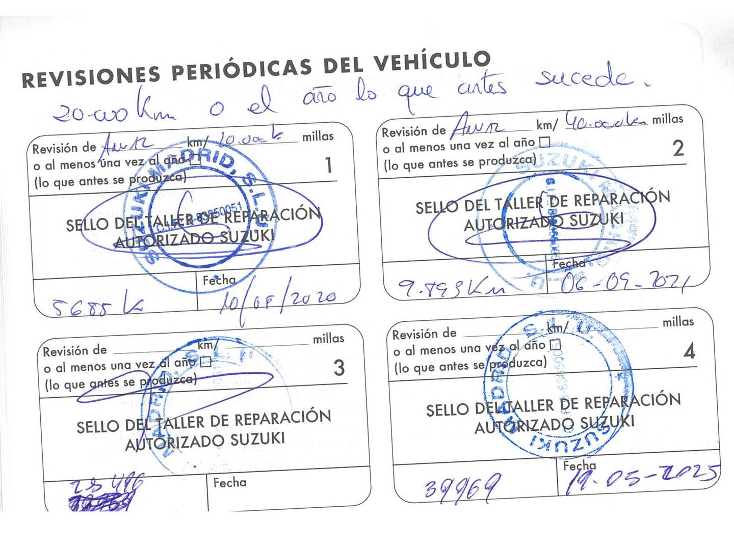 Foto del mantenimiento del Suzuki Vitara Suzuki Vitara 1.6 VVT GLE (120 CV)