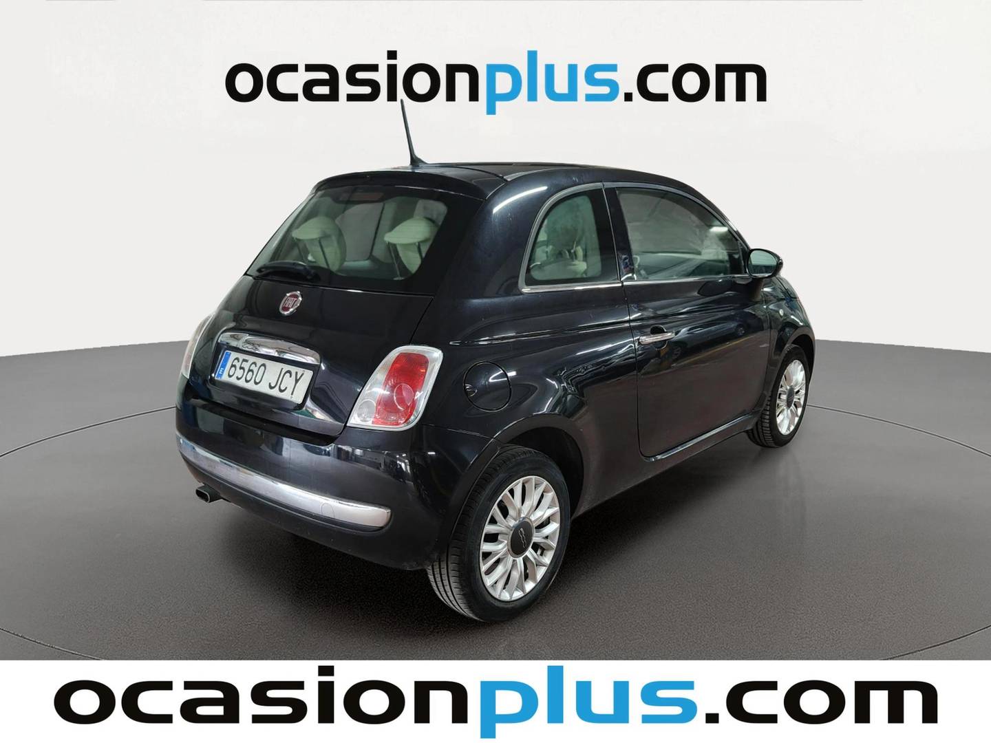 Foto trasera Fiat 500 Fiat 500 1.2 8v Lounge (69 CV) derecha