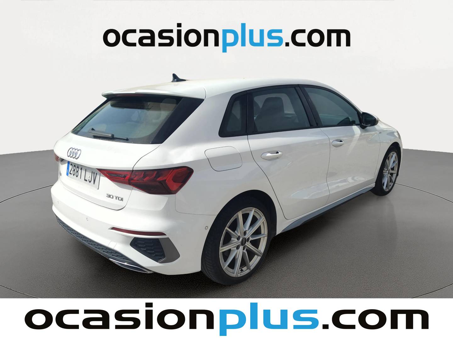 Foto trasera Audi A3 Audi A3 Sportback Genuine edition 30 TDI (116 CV) Pack S-Line derecha