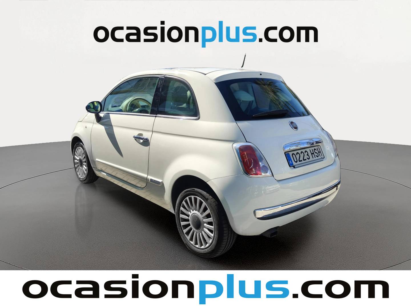 Foto trasera Fiat 500 Fiat 500 1.2 8v Lounge (69 CV) izquierda